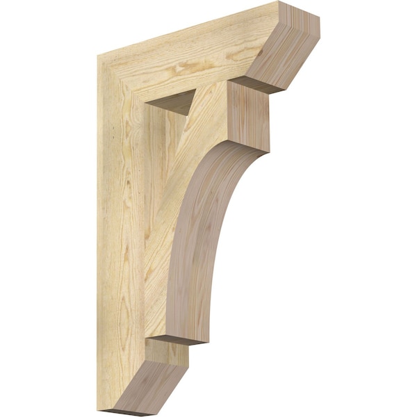 Ekena Millwork Westlake Slat Rough Sawn Bracket, Douglas Fir, 6"W x 22"D x 34"H BKT06X22X34WTL06RDF - main